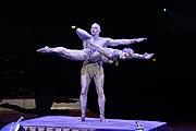 Silver Power kraftvolle Hebe- und Balance-Akrobatik in der 2. Winterspielzeit 2019 (©Foto: Martin Schmitz)